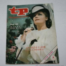Coleccionismo de Revista Teleprograma: TELEPROGRAMA Nº 497 ANALIA GADE EN LA PRODIGA, OCTUBRE DE 1975, REVISTA ANTIGUA - 2ª. Lote 51741957