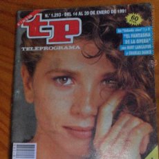 Coleccionismo de Revista Teleprograma: TP TELEPROGRAMA Nº 1293, 1991 - VICTORIA ABRIL EN LOS JINETES DEL ALBA Y MAS