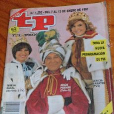 Coleccionismo de Revista Teleprograma: TP TELEPROGRAMA Nº 1292, 1991 - ENTREVISTA A, TERESA RABAL, JESUS PUENTE Y LETICIA SABATER