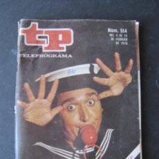 Coleccionismo de Revista Teleprograma: REVISTA TP TELEPROGRAMA Nº 514. AÑO 1976. FERNANDO ESTESO.