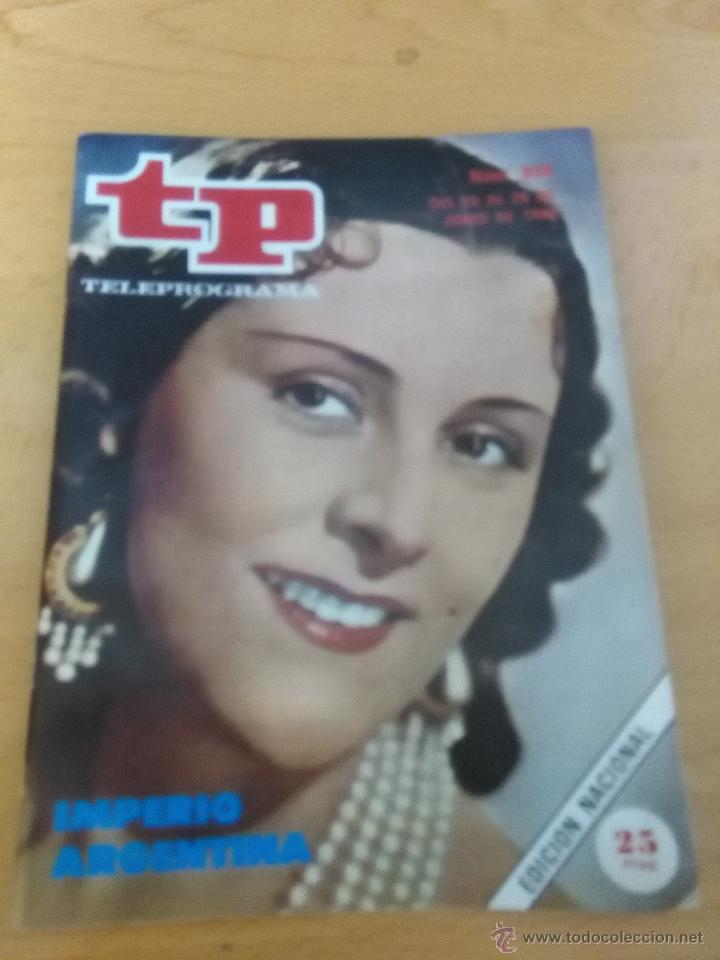 Coleccionismo de revista Teleprograma: TP TELEPROGRAMA N&ordm; 898 --- JUNIO 1983 --- IMPERIO ARGENTINA - Foto 1