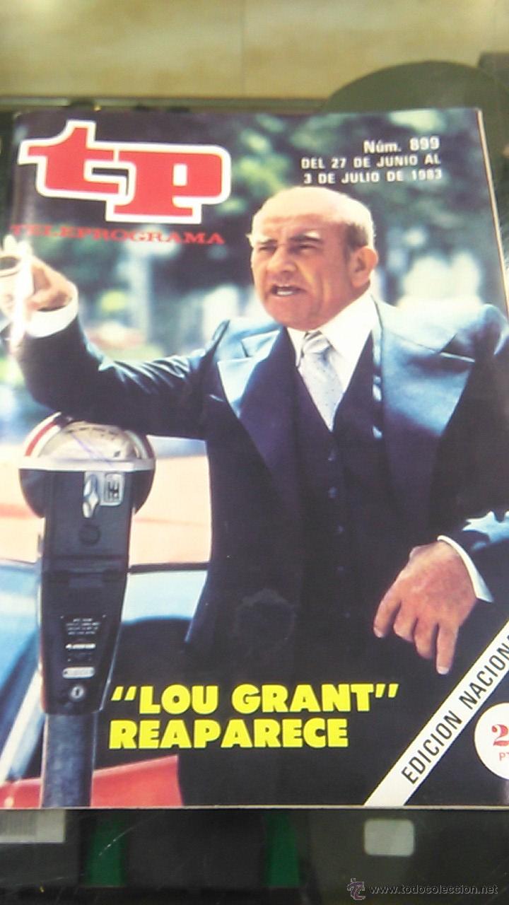 Coleccionismo de revista Teleprograma: TP TELEPROGRAMA N&ordm; 899 --- JUNIO 1983 --- LOU GRANT REAPARECE - Foto 1