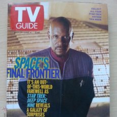 Coleccionismo de Revista Teleprograma: TV GUIDE Nº2409 STAR TREK: DEEP SPACE NINE - AVERY BROOKS (1999) EL TELEPROGRAMA DE USA.. Lote 53825117
