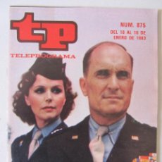Coleccionismo de Revista Teleprograma: TP TELEPROGRAMA Nº 875 - DEL 10 AL 16 DE ENERO DE 1983 - IKE LA VIDA DE UN GRAN MILITAR