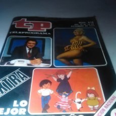 Coleccionismo de Revista Teleprograma: REVISTA TP N'610 EXTRA LO MEJOR Y LO PEOR DEL AÑO.1977