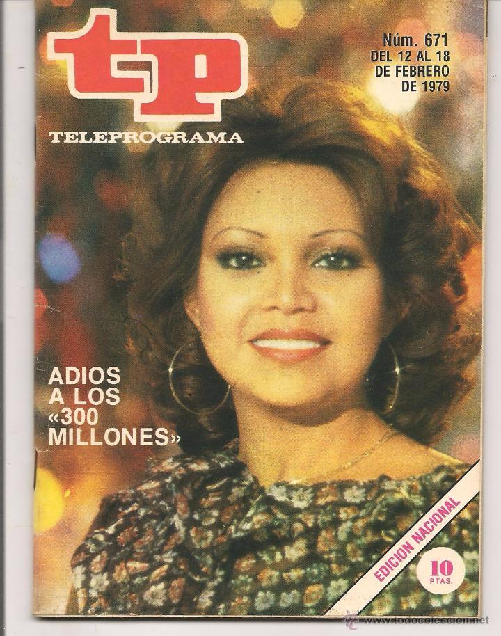 Coleccionismo de revista Teleprograma: TP. TELEPROGRAMA. N&ordm; 671. 18 FEBRERO 1979. (P/D41) - Foto 1