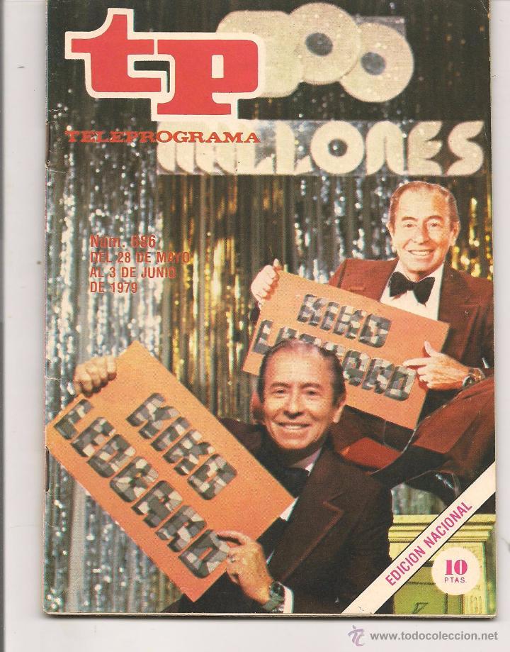 Coleccionismo de revista Teleprograma: TP. TELEPROGRAMA. N&ordm; 686.  3 JUNIO 1979. (P/D41) - Foto 1