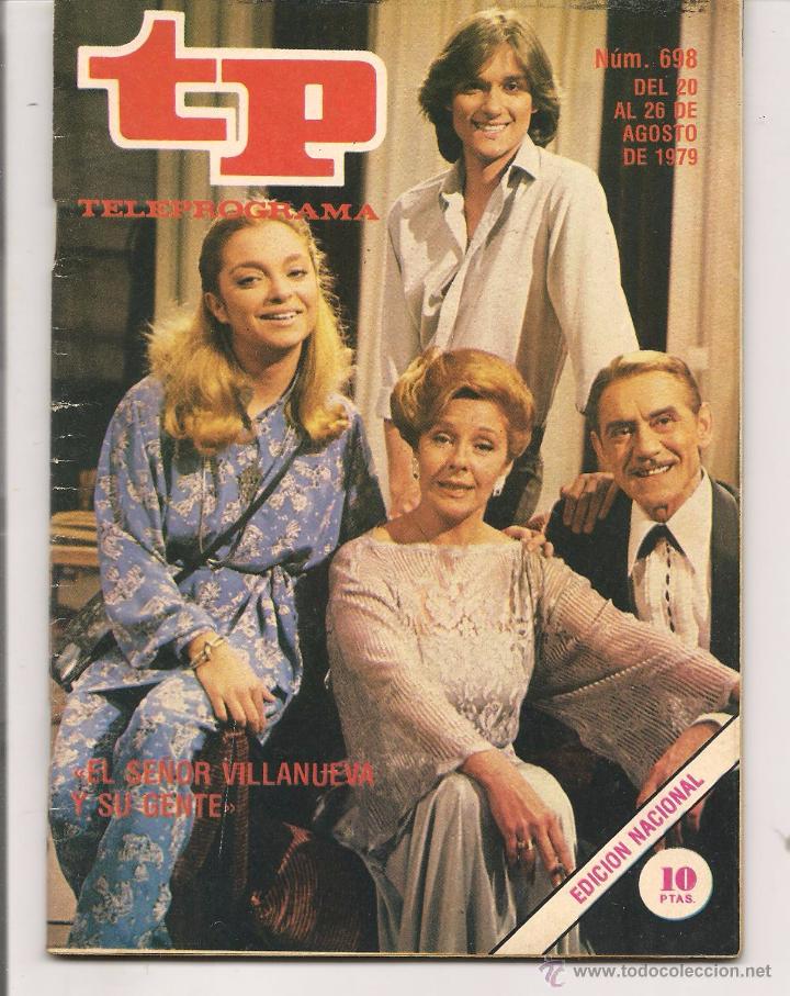 Coleccionismo de revista Teleprograma: TP. TELEPROGRAMA. N&ordm; 698.  26 AGOSTO 1979. (P/D41) - Foto 1