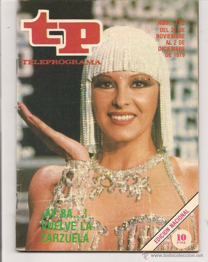 Coleccionismo de revista Teleprograma: TP. TELEPROGRAMA. N&ordm; 712.  2 DCBRE. 1979. (P/D41) - Foto 1