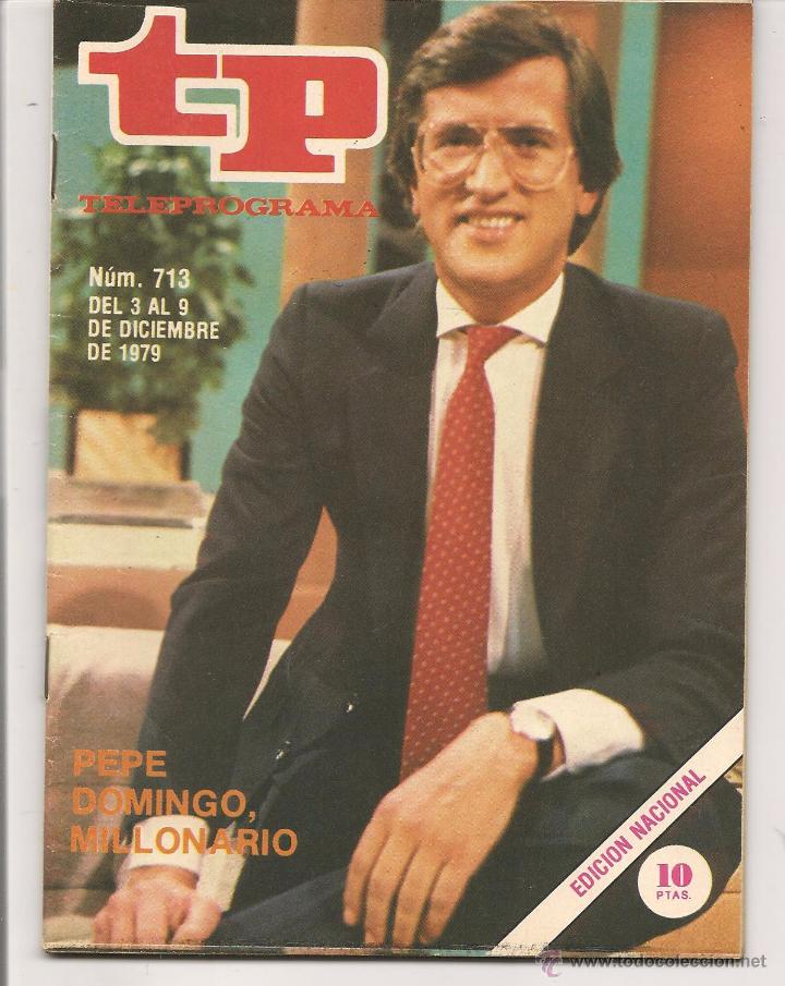 Coleccionismo de revista Teleprograma: TP. TELEPROGRAMA. N&ordm; 713.  9 DCBRE. 1979. (P/D41) - Foto 1
