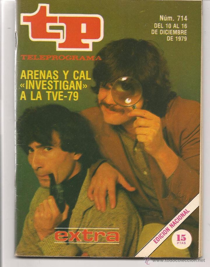 Coleccionismo de revista Teleprograma: TP. TELEPROGRAMA. N&ordm; 714.  15 DCBRE. 1979. (P/D41) - Foto 1