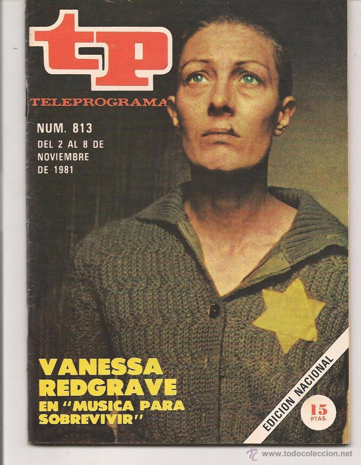 Coleccionismo de revista Teleprograma: TP. TELEPROGRAMA. N&ordm; 813.  8 NVBRE. 1981. (P/D41) - Foto 1