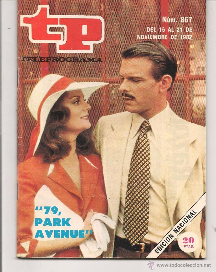 Coleccionismo de revista Teleprograma: TP. TELEPROGRAMA. N&ordm; 867. 21 NVBRE.1982. (P/D41) - Foto 1