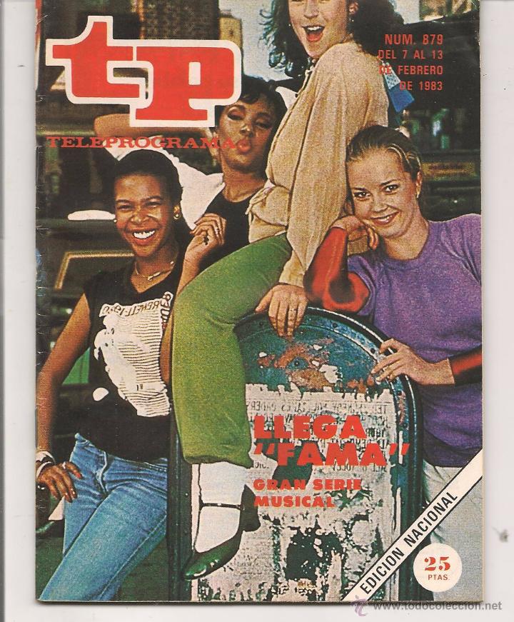 Coleccionismo de revista Teleprograma: TP. TELEPROGRAMA. N&ordm; 879. . 13 FEBRERO 1983. (P/D41) - Foto 1