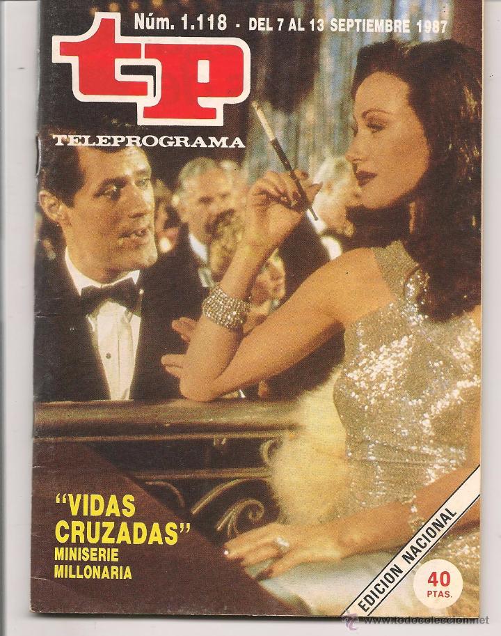 Coleccionismo de revista Teleprograma: TP. TELEPROGRAMA. N&ordm; 1118. del 7 AL 13  SEPBRE 1987. (P/D41) - Foto 1