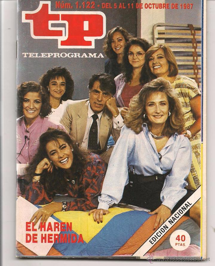 Coleccionismo de revista Teleprograma: TP. TELEPROGRAMA. N&ordm; 1122. DEL 5 AL 11 OCTUBRE 1987. (P/D41) - Foto 1