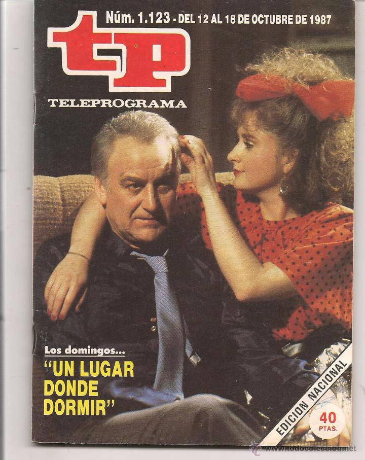 Coleccionismo de revista Teleprograma: TP. TELEPROGRAMA. N&ordm; 1123. DEL 12 AL 18 OCTUBRE 1987. (P/D41) - Foto 1