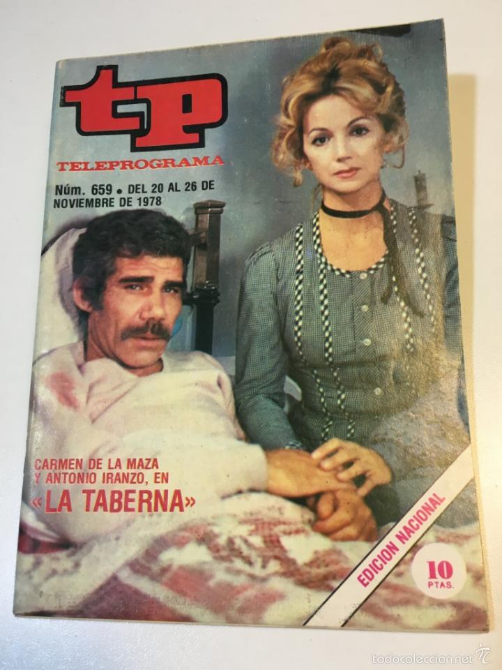 Coleccionismo de revista Teleprograma: TELEPROGRAMA TP NOVIEMBRE DEL 78 PORTADA LA TABERNA - Foto 1