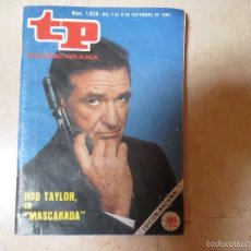 Coleccionismo de Revista Teleprograma: TP TELEPROGRAMA Nº 1026 1985 ROD TAYLOR EN MASCARADA.. Lote 56021608