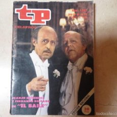 Coleccionismo de Revista Teleprograma: TP TELEPROGRAMA Nº 1003,1985,JUANJO MENENDEZ Y FERNANDO DELGADO EN EL BAILE.. Lote 56021630