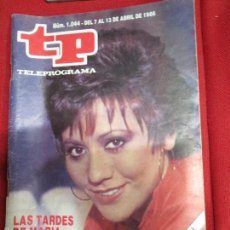 Coleccionismo de Revista Teleprograma: TP TELEPROGRAMA Nº 1044 LAS TARDES DE MARIA CASANOVA,1986.. Lote 56076557