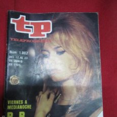 Coleccionismo de Revista Teleprograma: TP TELEPROGRAMA Nº 1002 SI DON JUAN FUESE MUJER.1985.. Lote 56076587
