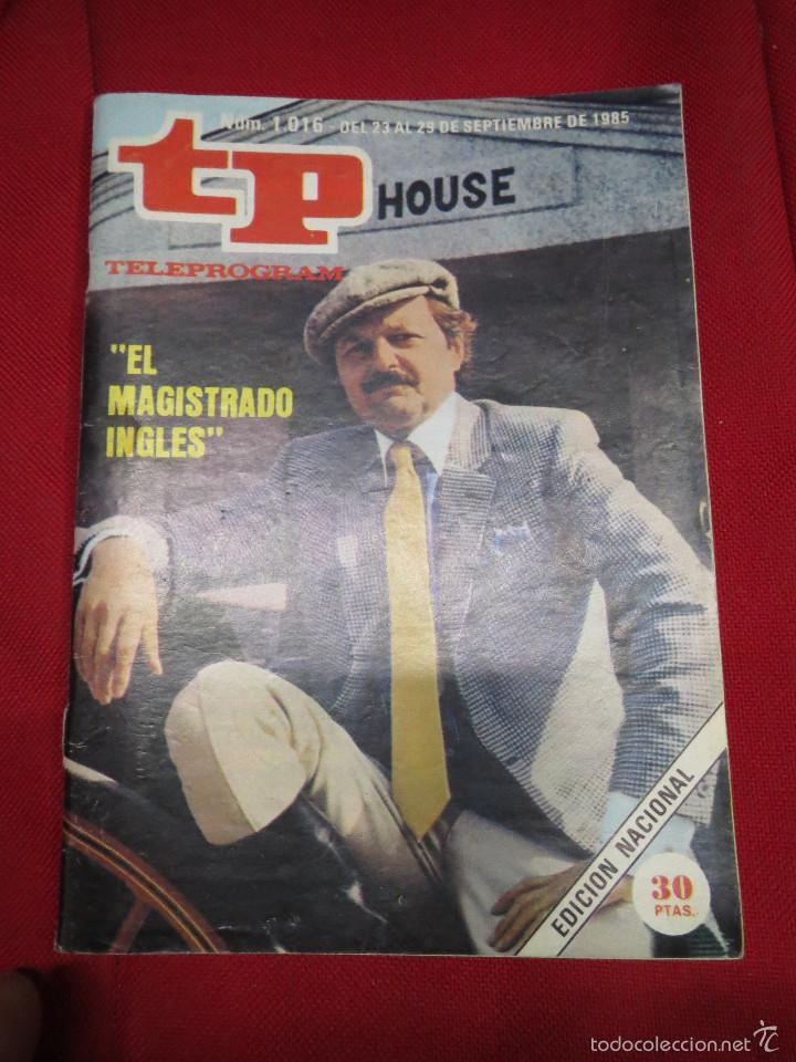 Coleccionismo de revista Teleprograma: TP TELEPROGRAMA N&ordm; 1016 EL MAGISTRADO INGLES. - Foto 1