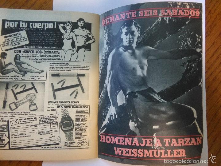 Coleccionismo de revista Teleprograma: TP Teleprograma_Tarzan_Johnny Weissmuller N&ordm; 966_Octubre de 1984 - Foto 2
