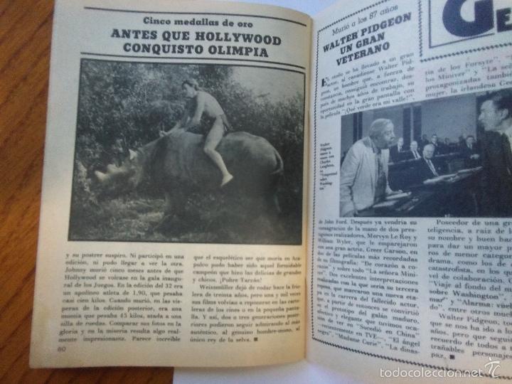 Coleccionismo de revista Teleprograma: TP Teleprograma_Tarzan_Johnny Weissmuller N&ordm; 966_Octubre de 1984 - Foto 5