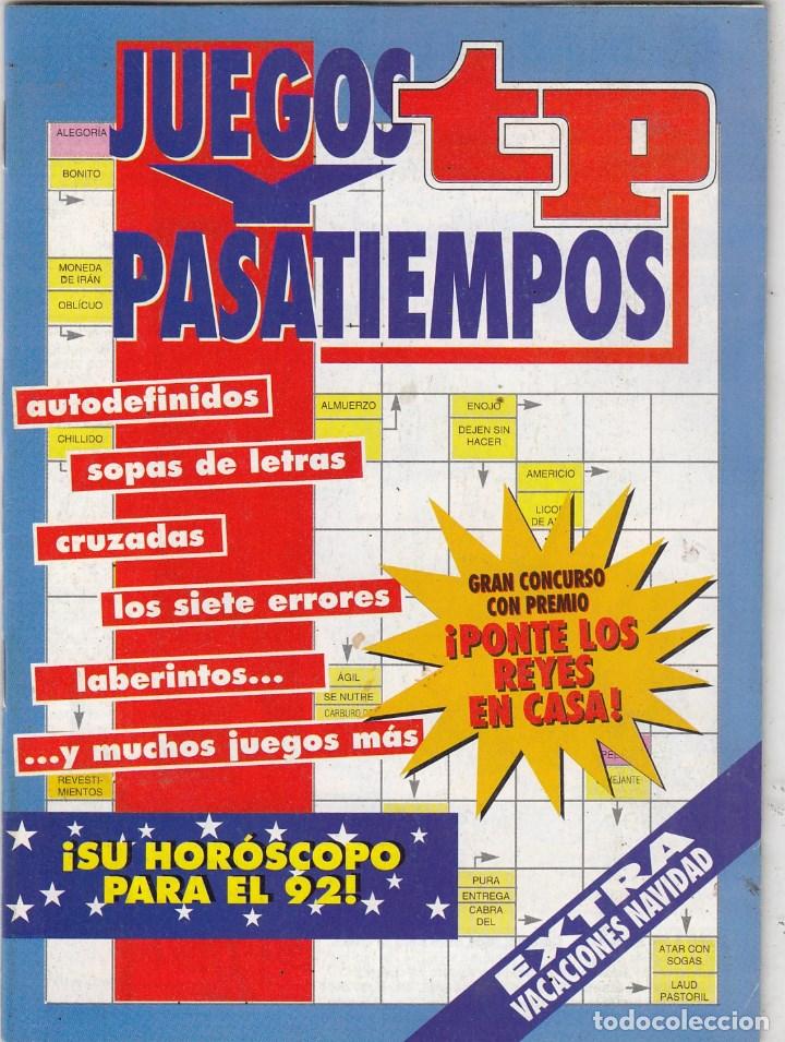 Coleccionismo de revista Teleprograma: REVISTA TP TELEPROGRAMA EXTRA PRIMAVERA. JUEGOS PASATIEMPOS. - Foto 1