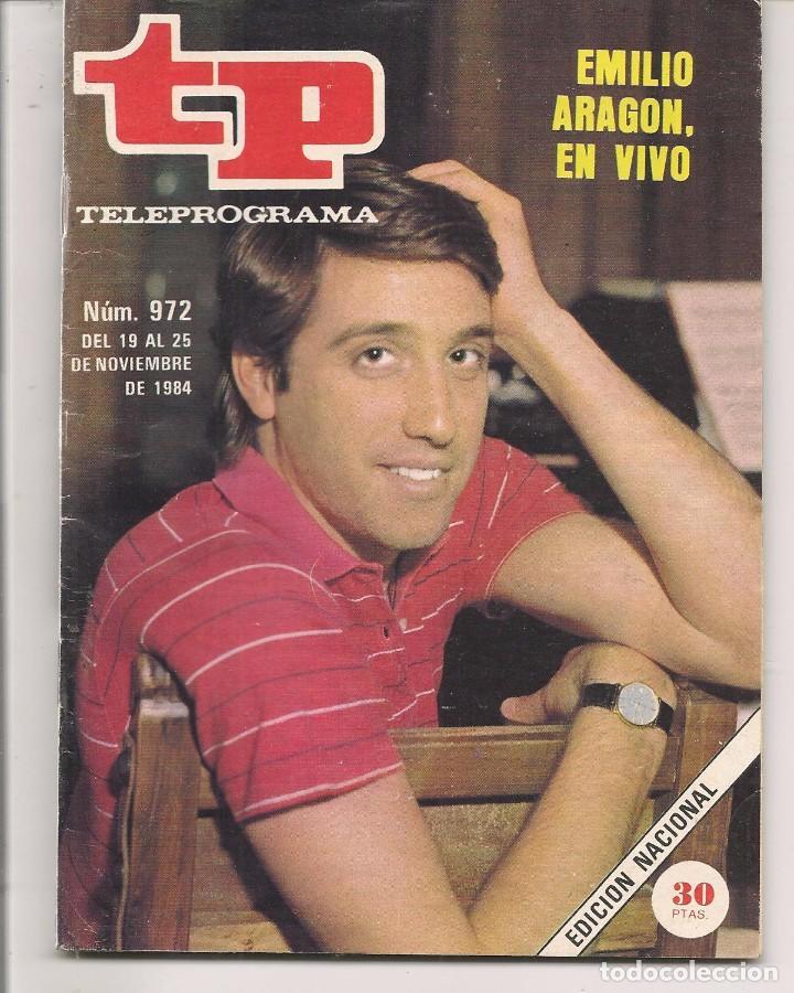 Coleccionismo de revista Teleprograma: TP. TELEPROGRAMA. N&ordm; 972. (T/4) - Foto 1