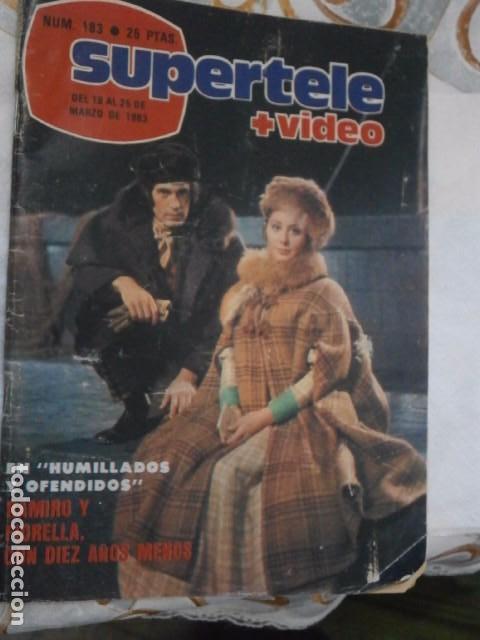 Coleccionismo de revista Teleprograma: Supertele N 183, 1983. - Foto 1
