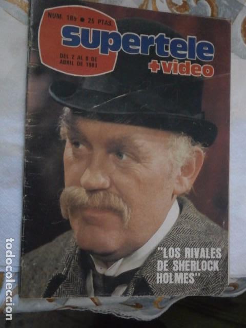 Coleccionismo de revista Teleprograma: Supertele N 185, 1983. - Foto 1