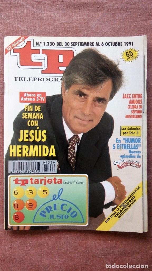 Coleccionismo de revista Teleprograma: REVISTA TP - TELEPROGRAMA, N&ordm; 1330, A&Ntilde;O 1991 - Foto 1