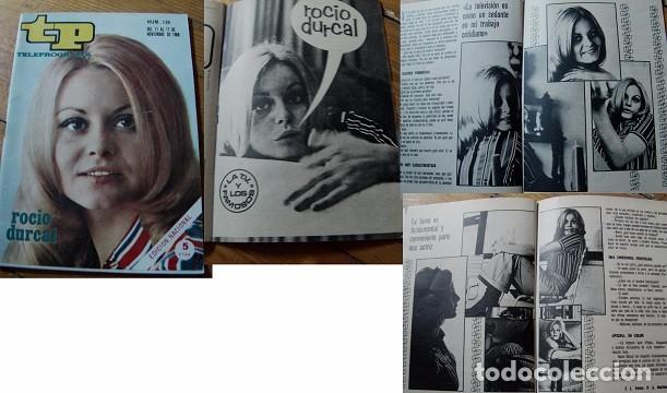 Coleccionismo de revista Teleprograma: REVISTA TP 1968 ROC&Iacute;O D&Uacute;RCAL - Foto 1