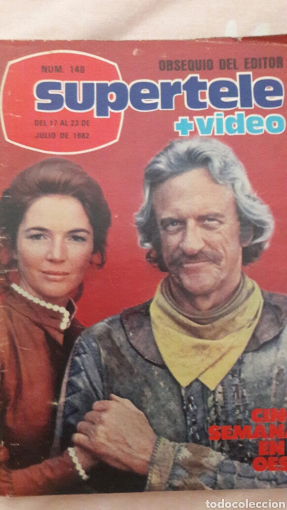 Coleccionismo de revista Teleprograma: Supertele 148. Del 17 al 23 de julio de 1982. - Foto 1