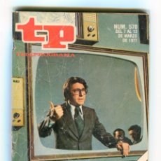 Coleccionismo de Revista Teleprograma: TP Nº 570 ALFREDO AMESTOY DEL 7 AL 13 DE MARZO DE 1977. Lote 105071071