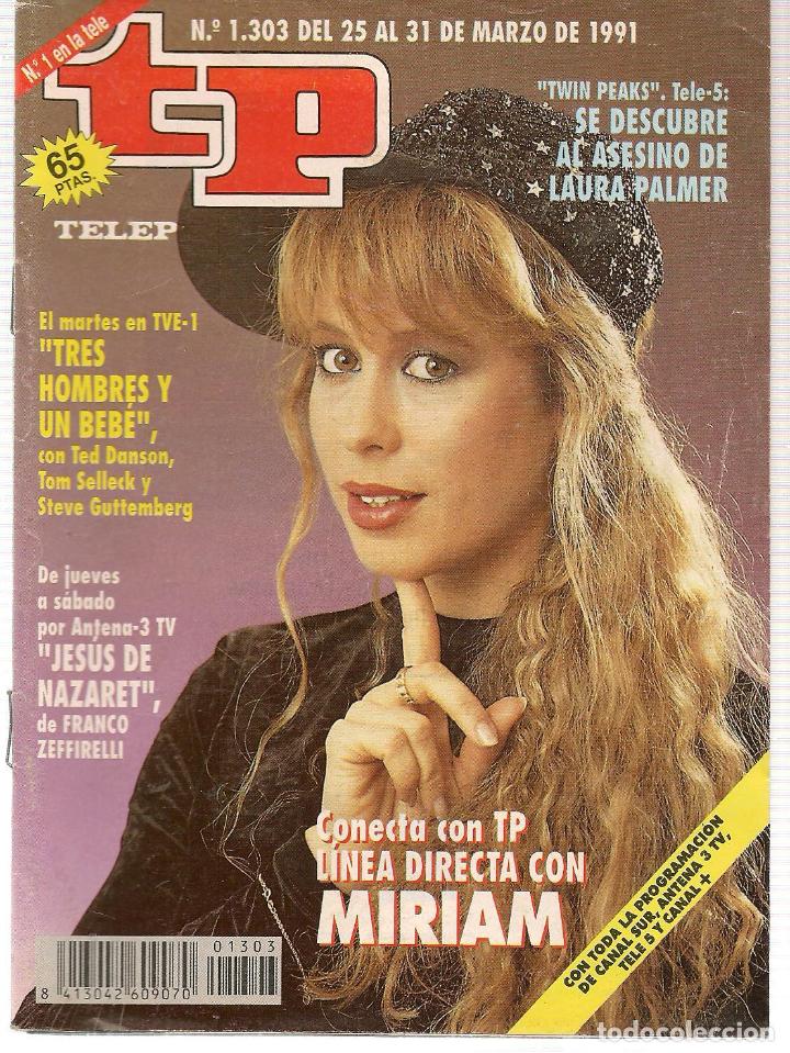 Coleccionismo de revista Teleprograma: TP. TELEPROGRAMA. N&ordm; 1303. 31 MARZO 1991. (P/B30) - Foto 1