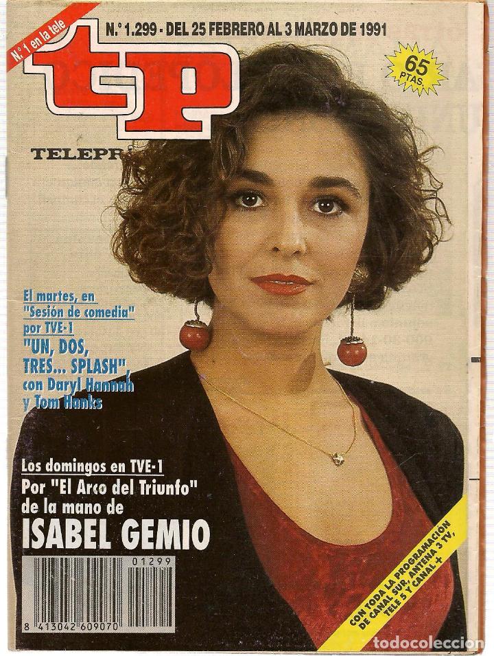 Coleccionismo de revista Teleprograma: TP. TELEPROGRAMA. N&ordm; 1299.  3 MARZO 1991. (P/B30) - Foto 1