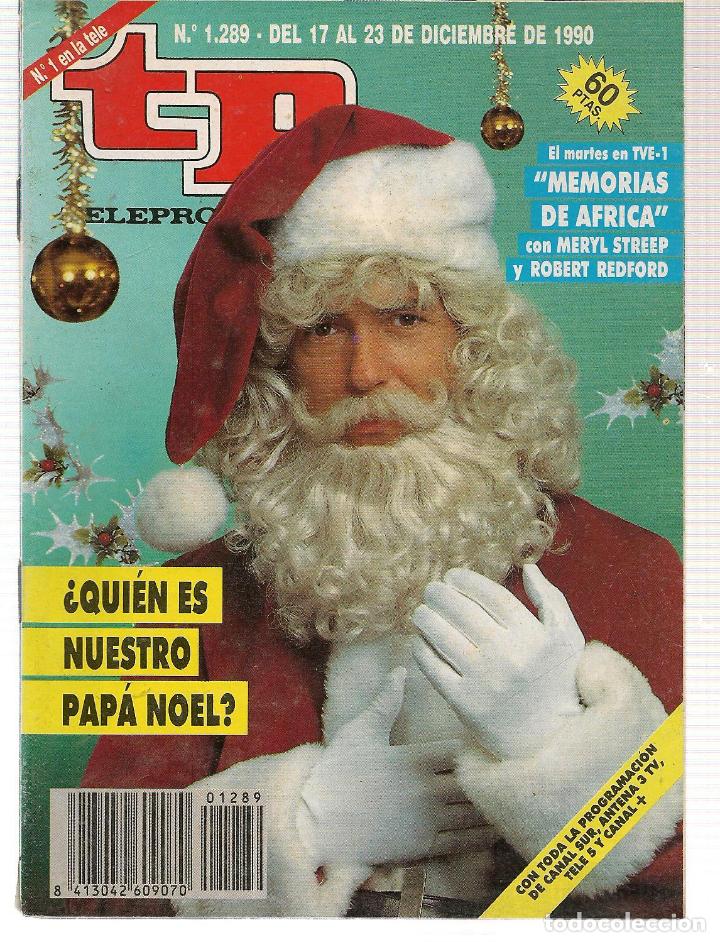 Coleccionismo de revista Teleprograma: TP. TELEPROGRAMA. N&ordm; 1299. 23 DICIEMBRE 1990. (P/B30) - Foto 1