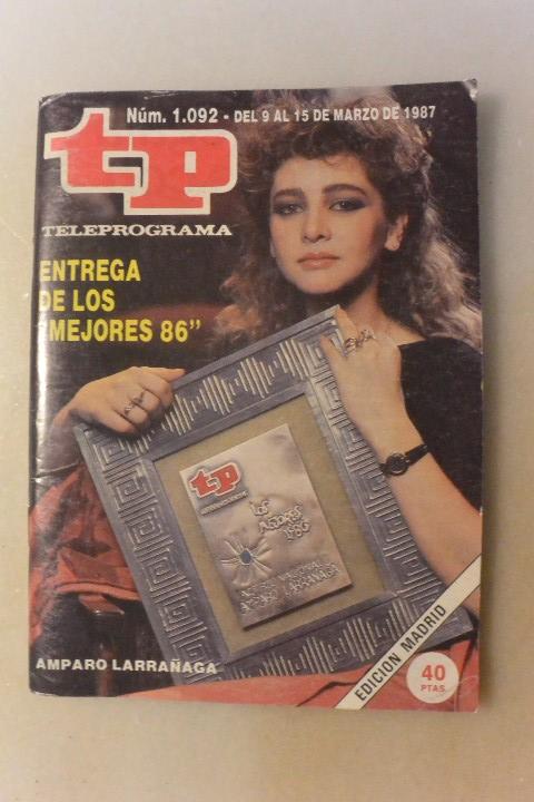 Coleccionismo de revista Teleprograma: REVISTA TP TELEPROGRAMA N&ordm; 1092 - Foto 1