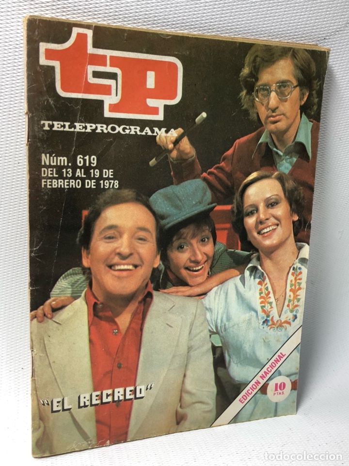 Coleccionismo de revista Teleprograma: TELEPROGRAMA - 619 - EL RECREO - 1978 - Foto 1