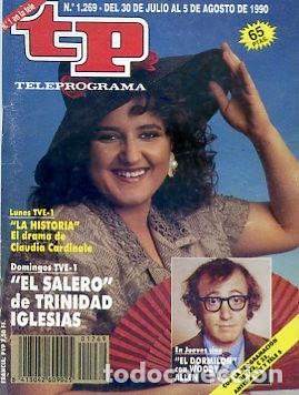 Coleccionismo de revista Teleprograma: REVISTA TP -TELEPROGRAMA N&ordm;1269 1990 - Foto 1