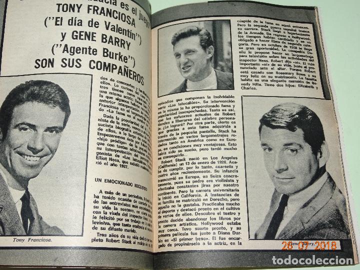 Coleccionismo de revista Teleprograma: Antiguo TP TELEPROGRAMA N&ordm; 200 - A&ntilde;o 1970 con Reportaje de ROBERT STACK - Foto 4