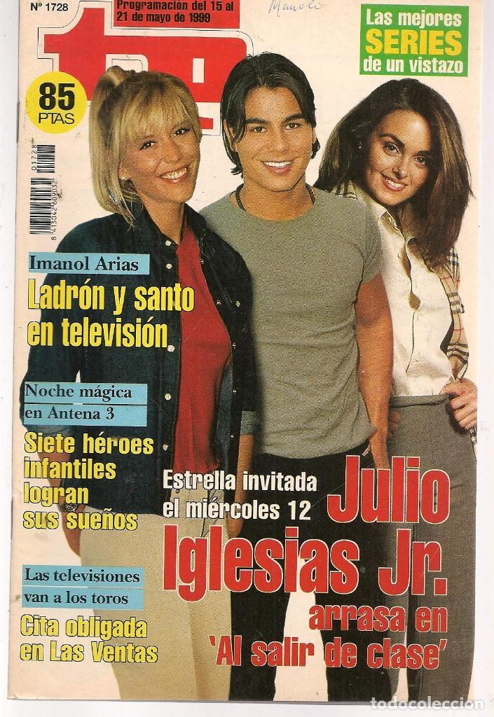 Coleccionismo de revista Teleprograma: TP. TELEPROGRAMA. N&ordm; 1728. 15 MAYO 1999. (P/C33) - Foto 1
