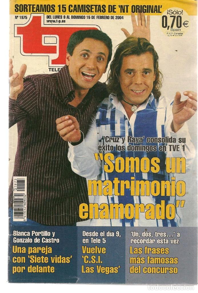 Coleccionismo de revista Teleprograma: TP. TELEPROGRAMA. N&ordm; 1975. . 9 FEBRERO 2004. (P/C33) - Foto 1