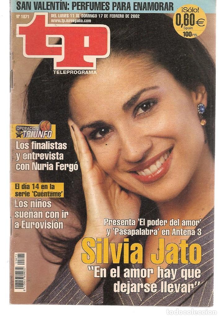 Coleccionismo de revista Teleprograma: TP. TELEPROGRAMA. N&ordm; 1871. . 11 FEBRERO 2002. (P/C33) - Foto 1