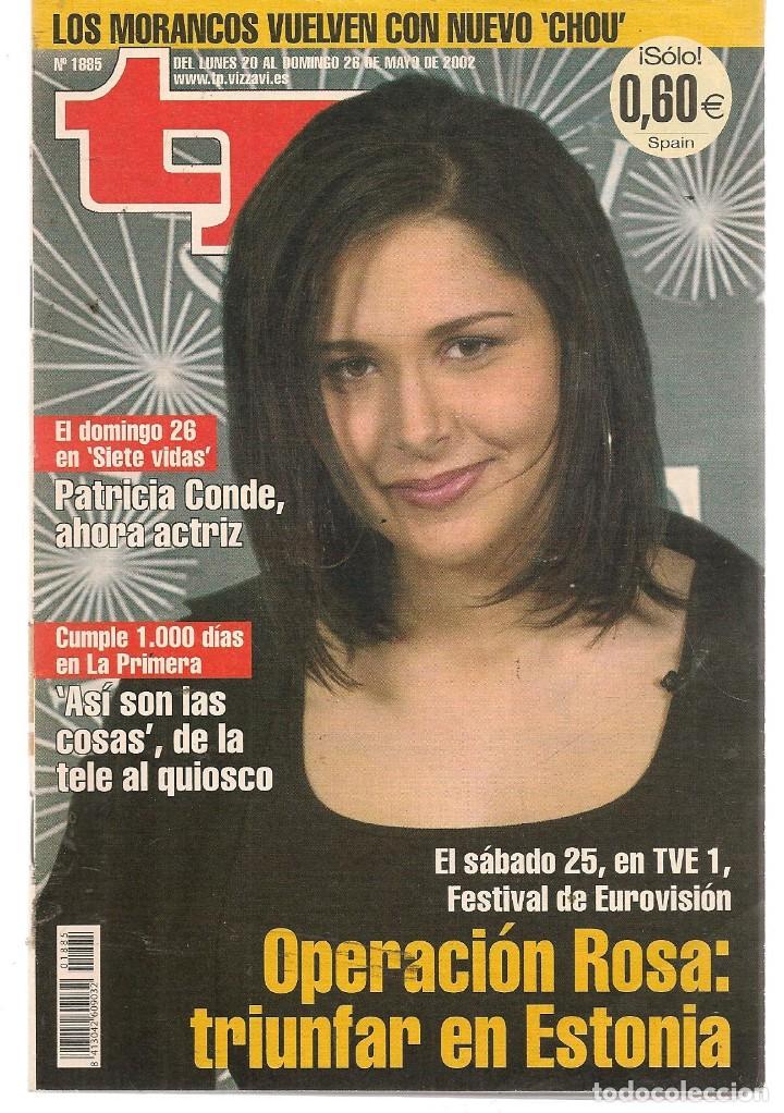 Coleccionismo de revista Teleprograma: TP. TELEPROGRAMA. N&ordm; 1885. 20 MAYO 2002. (P/C33) - Foto 1