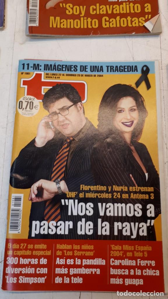 Coleccionismo de revista Teleprograma: Lote TP, Teleprograma. 2003 y 2004. Trece revistas - Foto 5