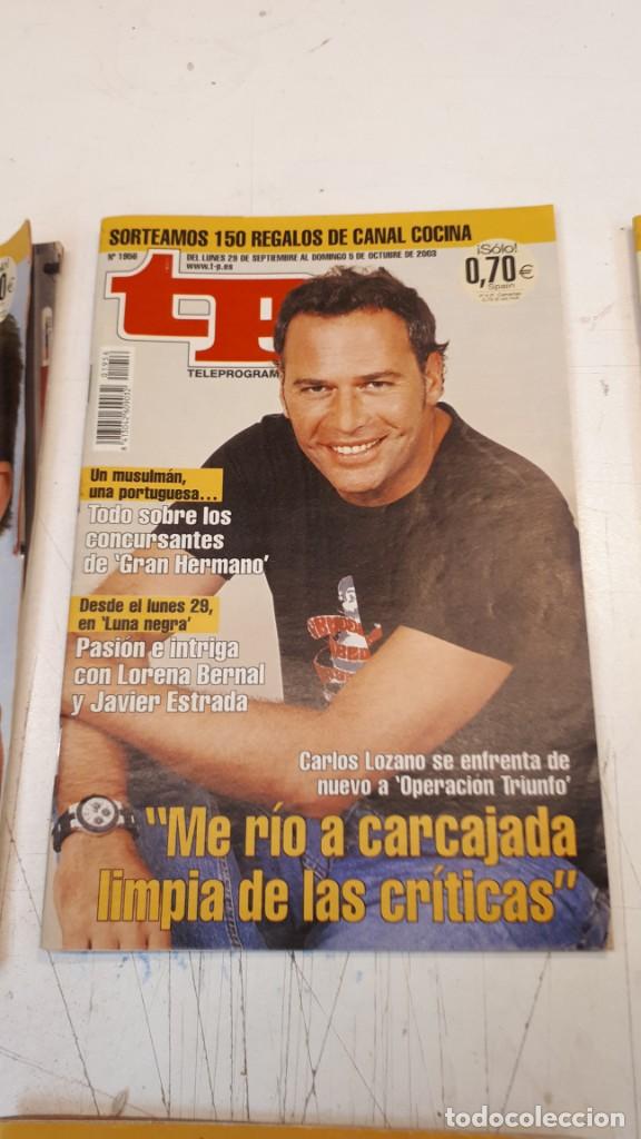 Coleccionismo de revista Teleprograma: Lote TP, Teleprograma. 2003 y 2004. Trece revistas - Foto 10